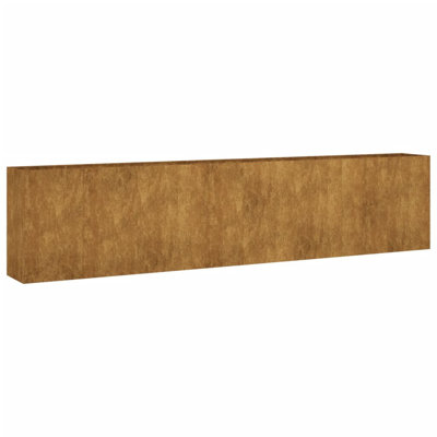 vidaXL Garden Raised Bed Rust Corten Steel Large Durable