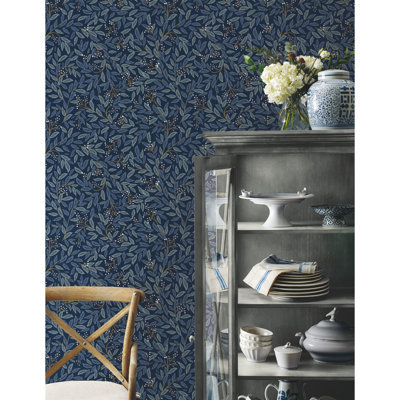 Willowberry 20' L x 20.5" W Peel and Stick Wallpaper Roll