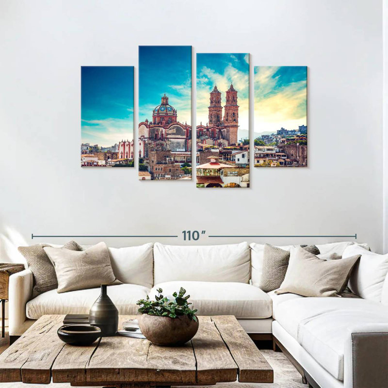 Lynelle Taxco Plaza, 48" H x 75" W