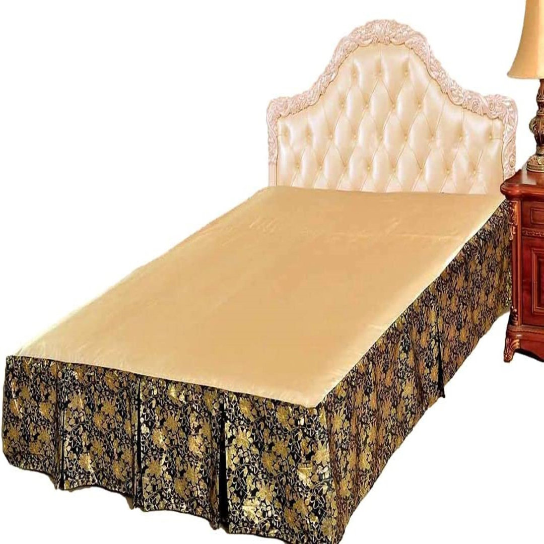 Roses 14" Bed Skirt Tache Home Fashion 