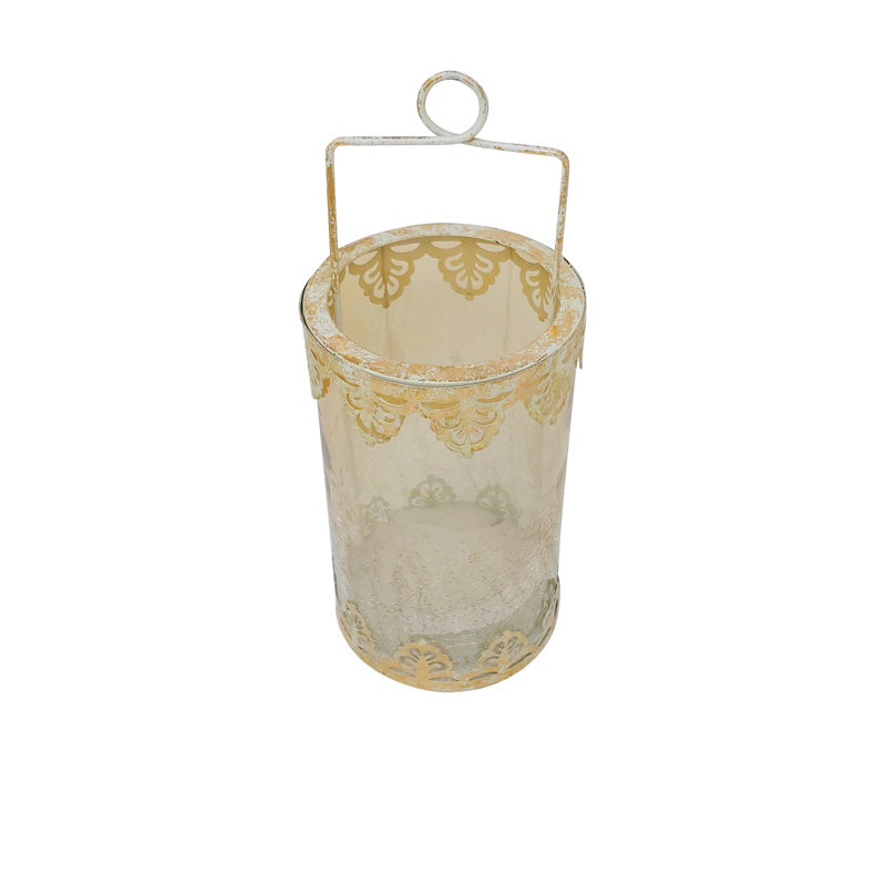 8'' H Glass Tabletop Votive Holder
