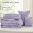 Bedsure Pinch Pleat Comforter Set Boho Bed-in-A-Bag Bedding Set with  Pillowcases for All Season-105529485-105529501