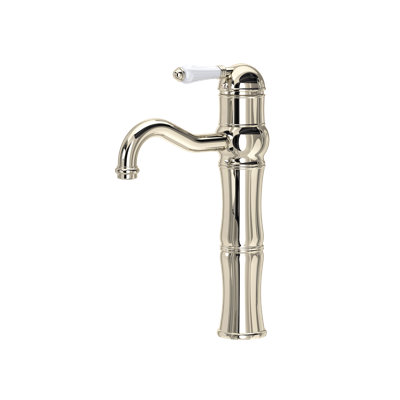 Robinet de lavabo haut à poignée simple Acqui