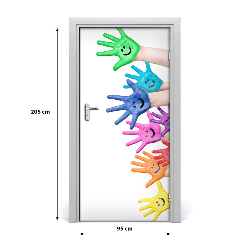 Handpainted Door Decal