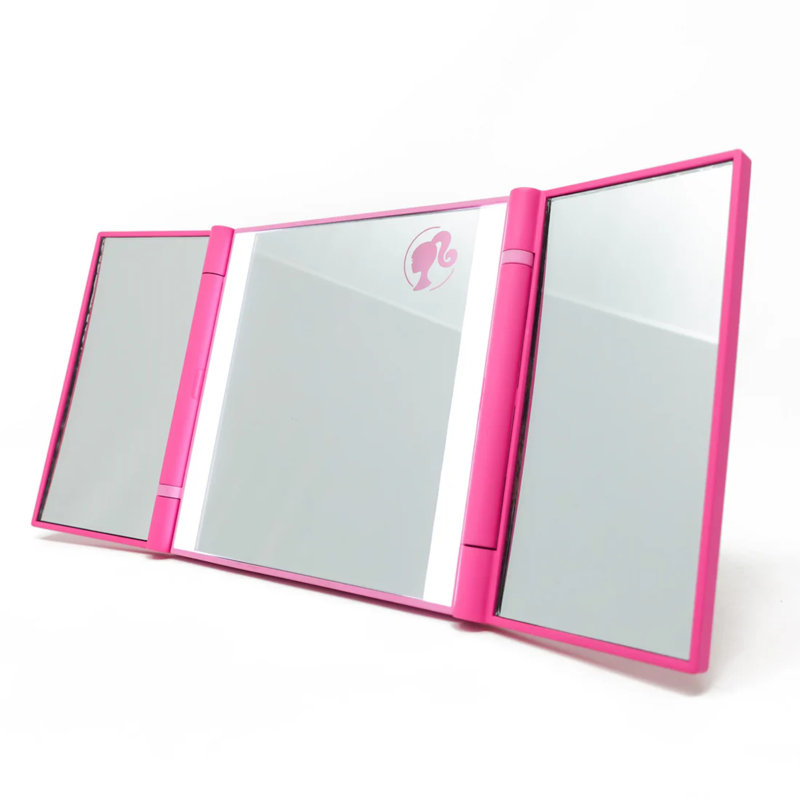 Mini-miroir de maquillage Barbie