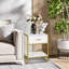 Bogia 45cm W Steel Bedside Table-1839641585