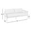 Sasha Outdoor 3 - Seat Patio Sofa