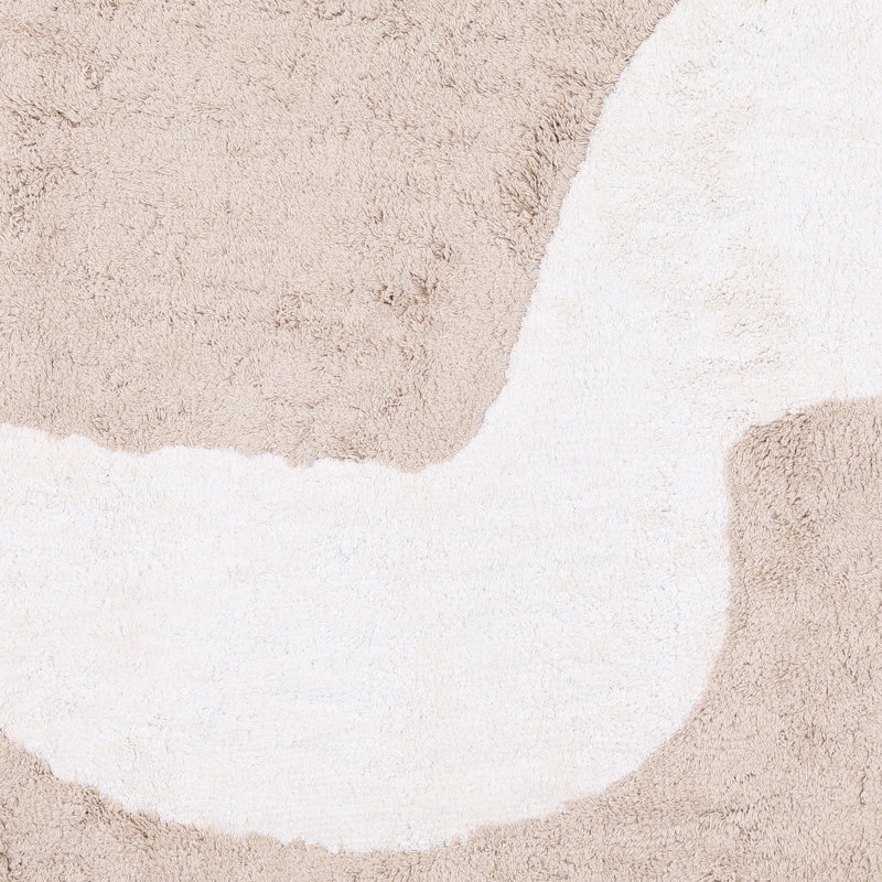 Norvella Rug Beige 6x9, Rectangle 6'1" x 9'