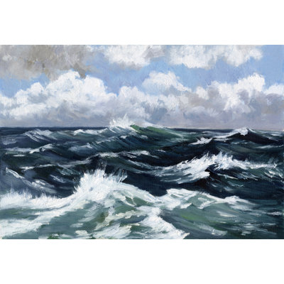 Vagues se brisant par Inconnu