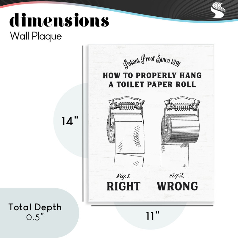 Rouleau de papier peint Right & Wrong, par Lettred and Lined