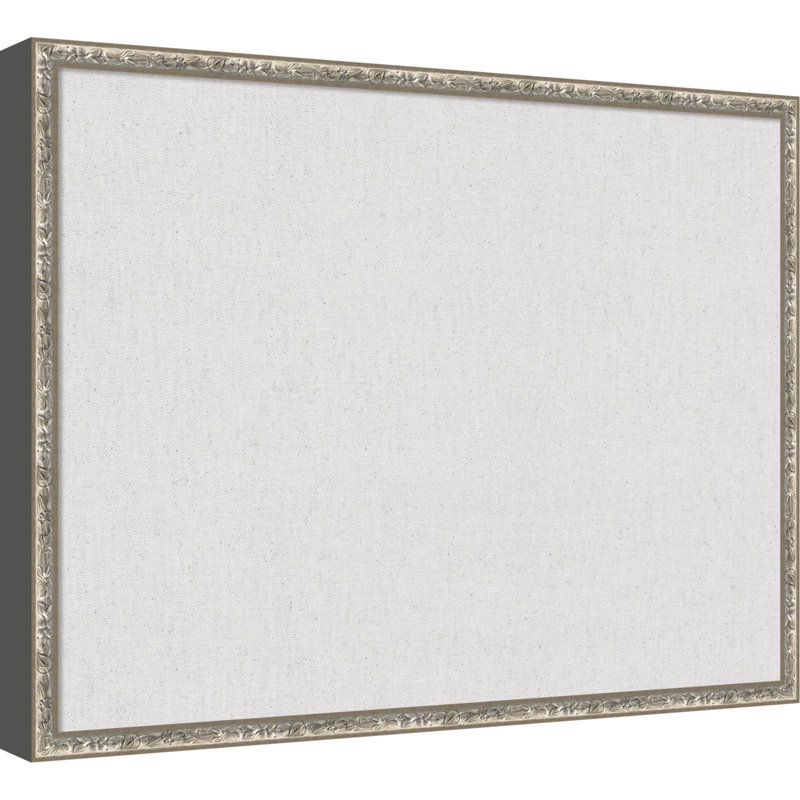 Tableau magnétique en tissu encadré, 25 x 19 cm, motif Danseuse des nuages, pour l'organisation murale, Belvedere Silver