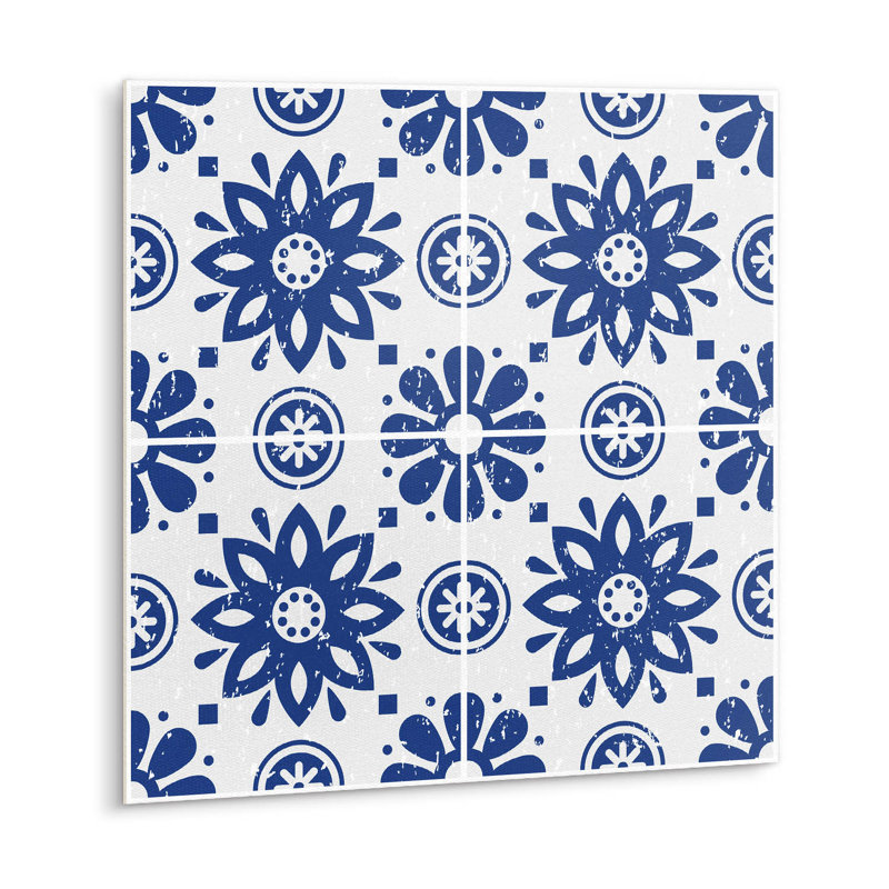 Aveer 30 x 30 cm PVC Tile in Navy