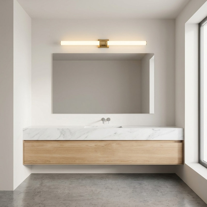 Kiel 48 Bath, Satin Brass