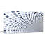 «Blue Square Pixel Mosaic Illustration», impression sur toile tendue-20879983