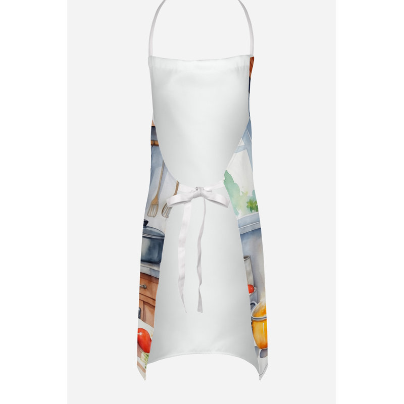 No Pattern Bib Apron
