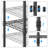 Lylla Height -Adjustable Shelving Unit with Wheels-820001630-865530582