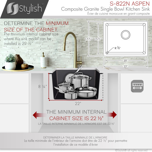 8 Stylish Kitchen Sink Cabinet Designs