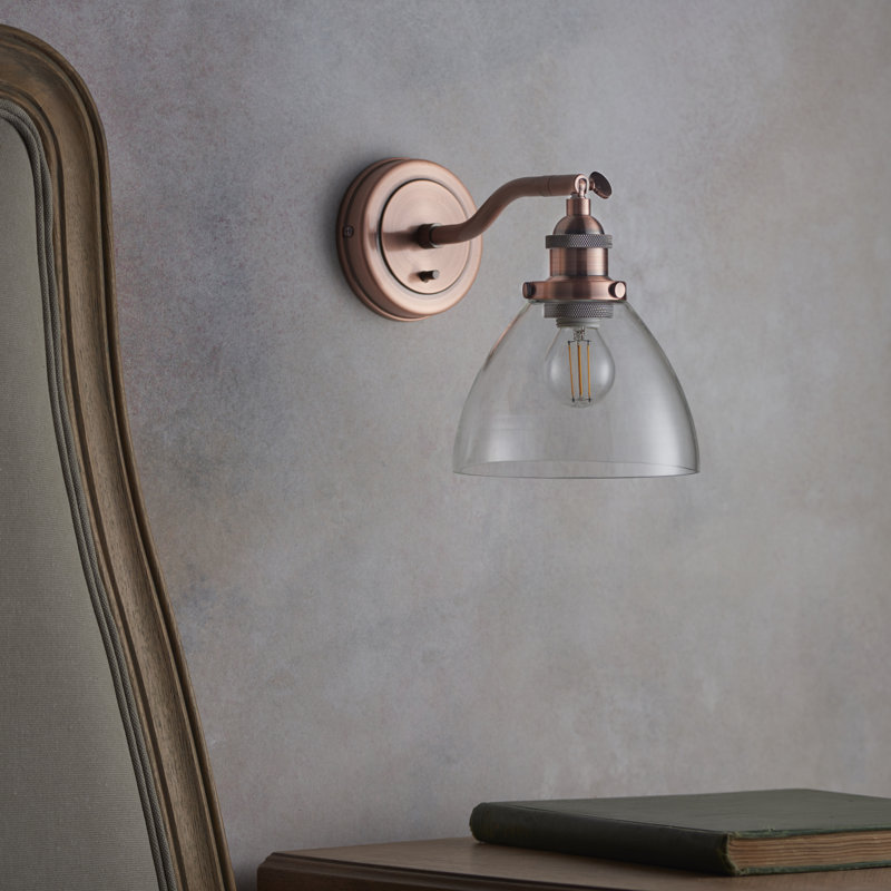 Hansen 1 - Light Armed Sconce, Copper