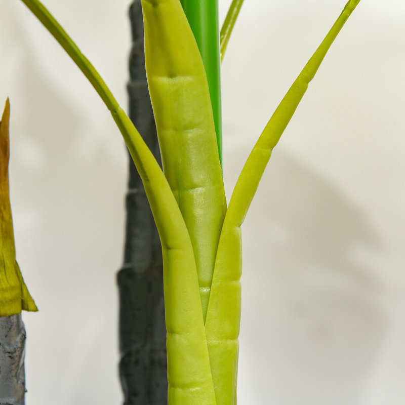 Arbre Monstera artificiel 4 pi, plante artificielle en pot de chambre de bébé pour décoration intérieure ou extérieure