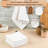  DishCloths Kitchen|Waffle Terry Weave Hand Towels|Cotton 12"x12" Reusable Dish Rags Washing Scrub Cleaning Dishes|Dish Bar Mop Towels Hand Wipes| washcloth |6 Pc Set-White-1387480065-1387480076