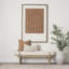 Banc en tissu orme foncé Karina-98239992