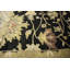 Tapis oriental noir / beige / olive traditionnel 9 pi x 11 pi 10 po Oushak Chobi