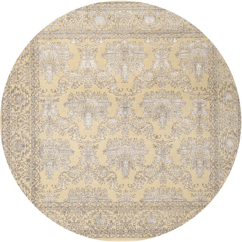 Cernak Oriental Indoor Rug, Round 3'