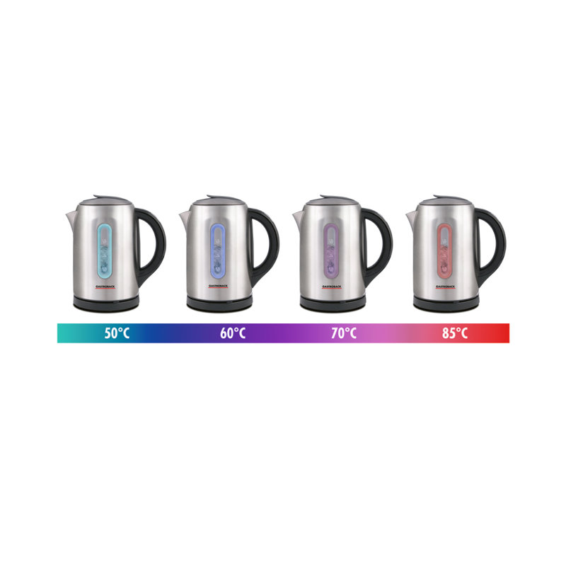 Gastroback 1.5L Stainless Steel Electric Tea Kettle