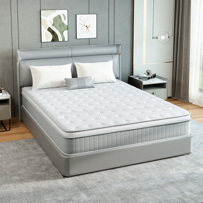 Ajinkya 10 Inch Pocket Innerspring Hybrid Mattress in a Box, Full