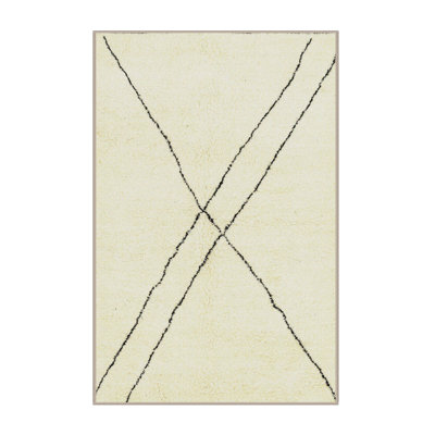 Tapis abstrait moderne 2937