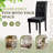 Modern PU Leather Dining Chair Upholstered Side Chair (Set of 4)-509133582-529889283