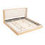 Lit plateforme tapissier Mid-Century-1187008888