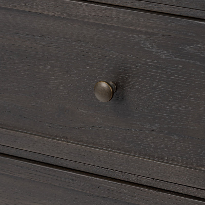 Geoffrey Tall Dresser, Smoked Black
