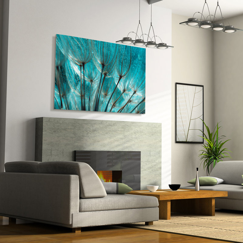 «Dandelion», reproduction sur verre