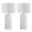 Lampe de table USB en céramique Hullum