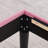 Twin Size Velvet Bed Frame with Wingback Headboard, Upholstered Platform Bed with Wing Side Channel Tufted Headboard, Solid Wooden Slats Support, No Box Spring Needed, Noise Free, Pink-514089474-514089484
