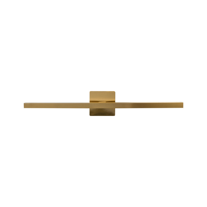 Hardwired LED Wall Mount Picture Light, Gold