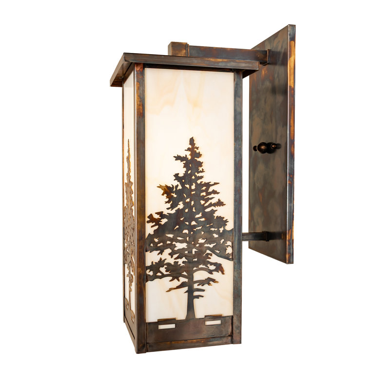 7.5" Wide Hyde Park Tamarack Wall Sconce