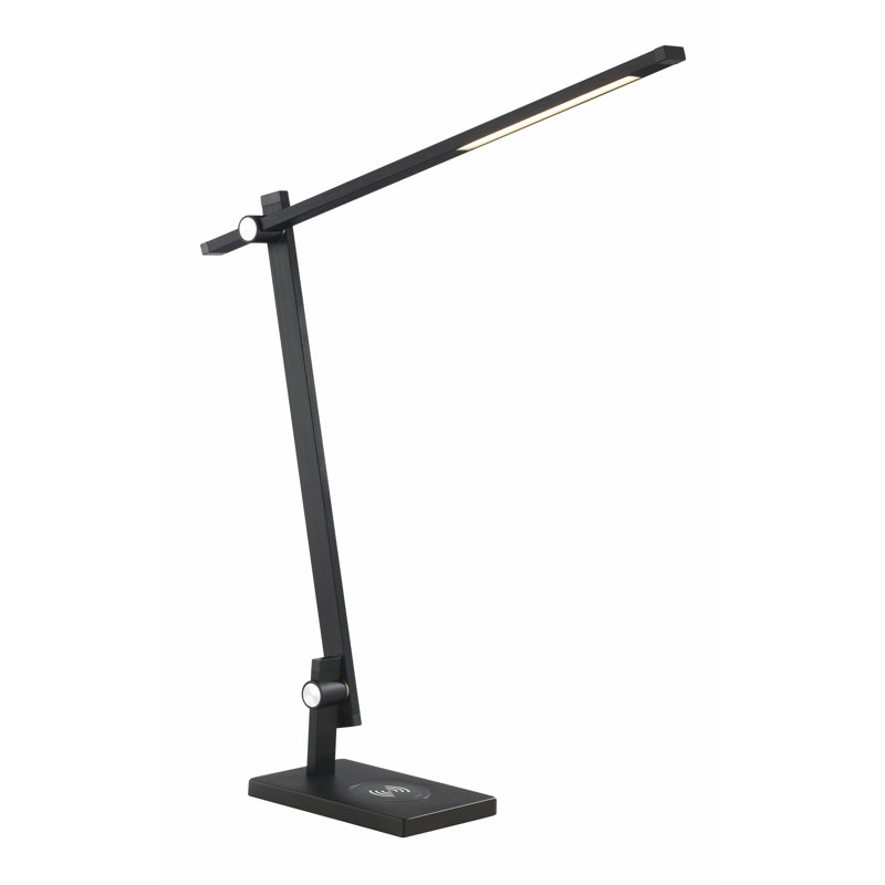 Lampe de table à DEL George Kovacs au fini charbon anodisé