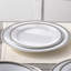 Ensemble de 4 assiettes à salade Noritake Austin Platinum, 8 1/4 po