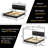 Upholstered Metal Canopy Bed-856990018-862300148