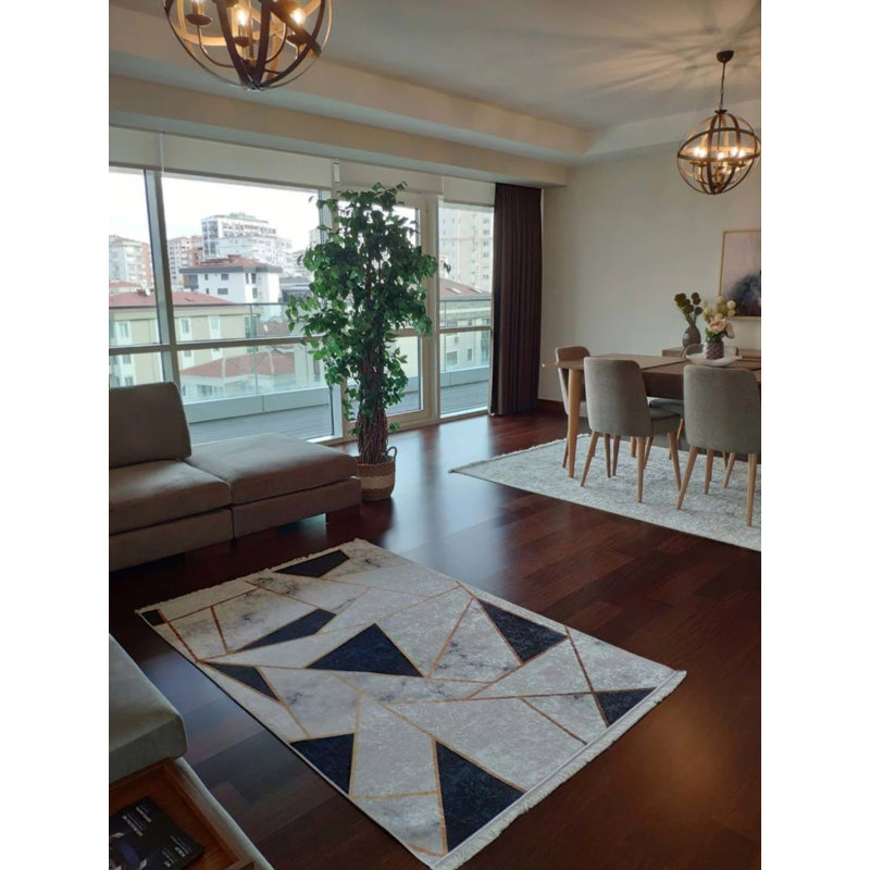 Tapis Toscana avec envers antidérapant, Rectangle 3 pi 11 po x 8 pi 10 po