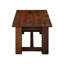 Table basse carrée Fireside Lodge Barnwood - 34 po - Standard-1456729086