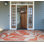 Tapis intérieur / extérieur floral ivoire Waddington