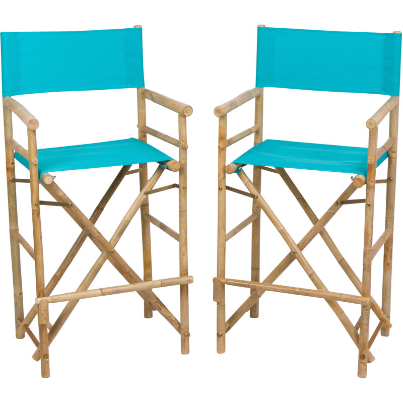 Tabouret de bar 32 po Hollingsworth, Bleu aqua
