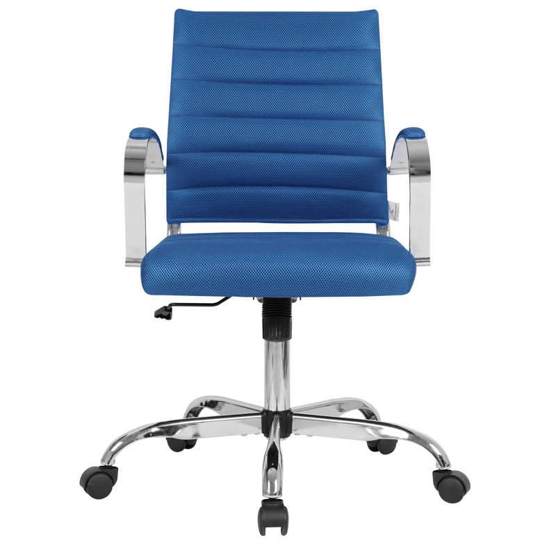 Fauteuil de bureau ergonomique Cheylyn, Marine