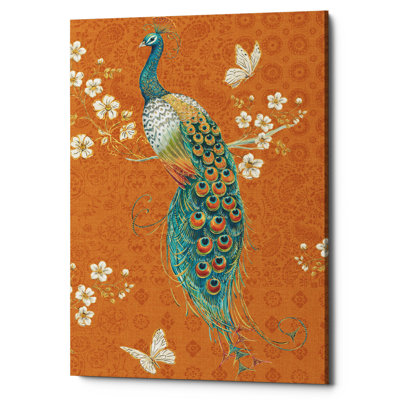 «Ornate Peacock X Spice» par Daphne Brissonnet, reproduction sur toile