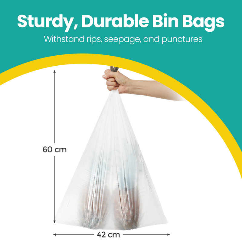 44.5×60cm Trash Bags - 40 Count