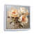 White Floater Framed