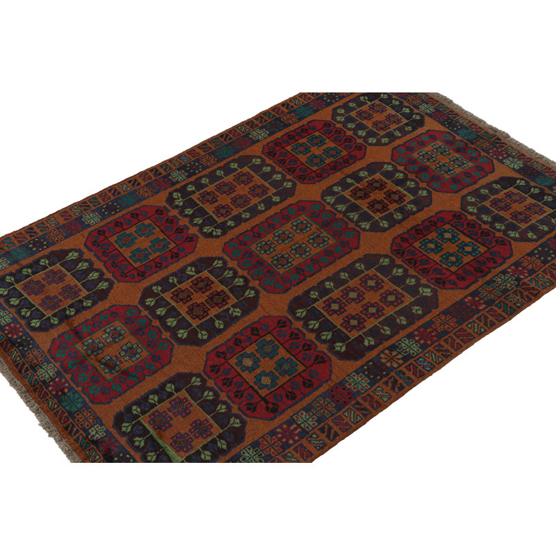 One-of-a-Kind Rectangle 5’9” X 8’3” Hand Knotted Area Rug